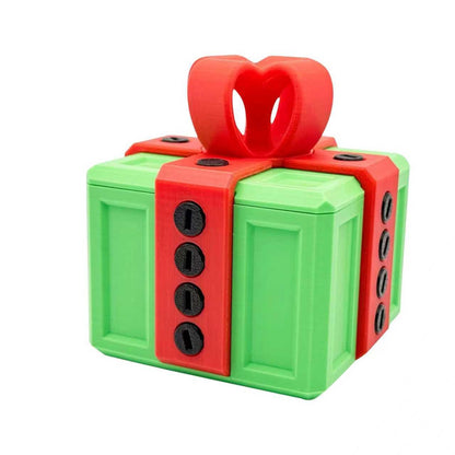 3D Printed Annoying Prank Gift Box Novelty Gag Toy