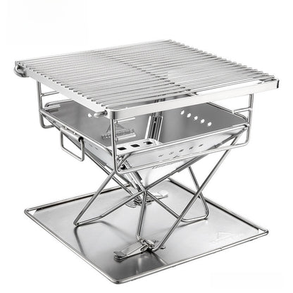 Foldable Outdoor Barbecue Grill