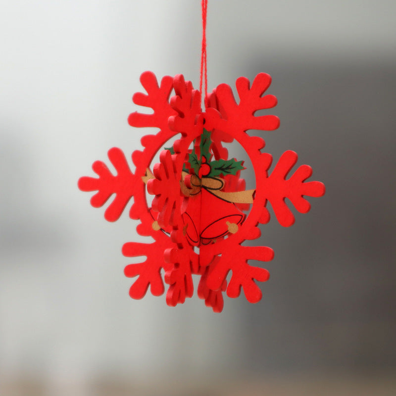 Christmas wooden decorations