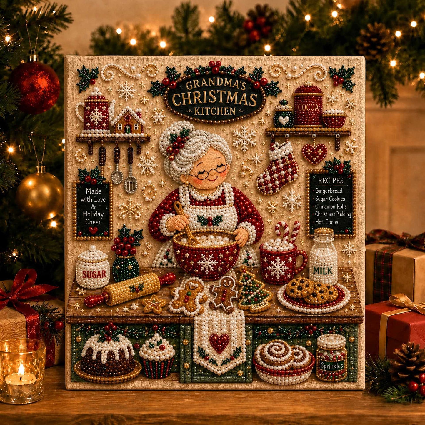 Christmas Diamond Painting Decor Kit