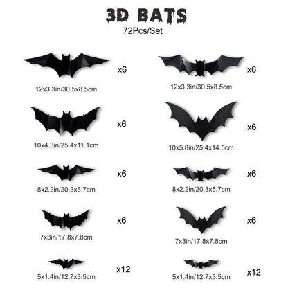 Halloween LED wall stickers