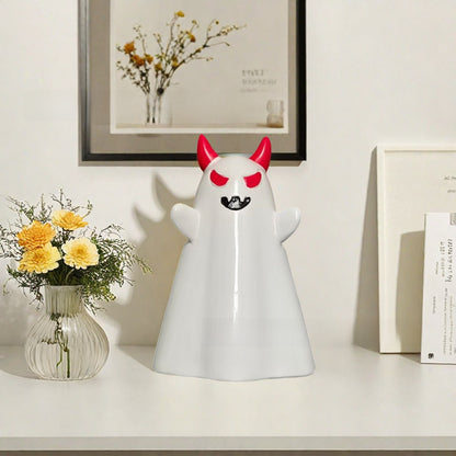 Halloween Resin Statue Ghost Decoration Cute Party Ornament