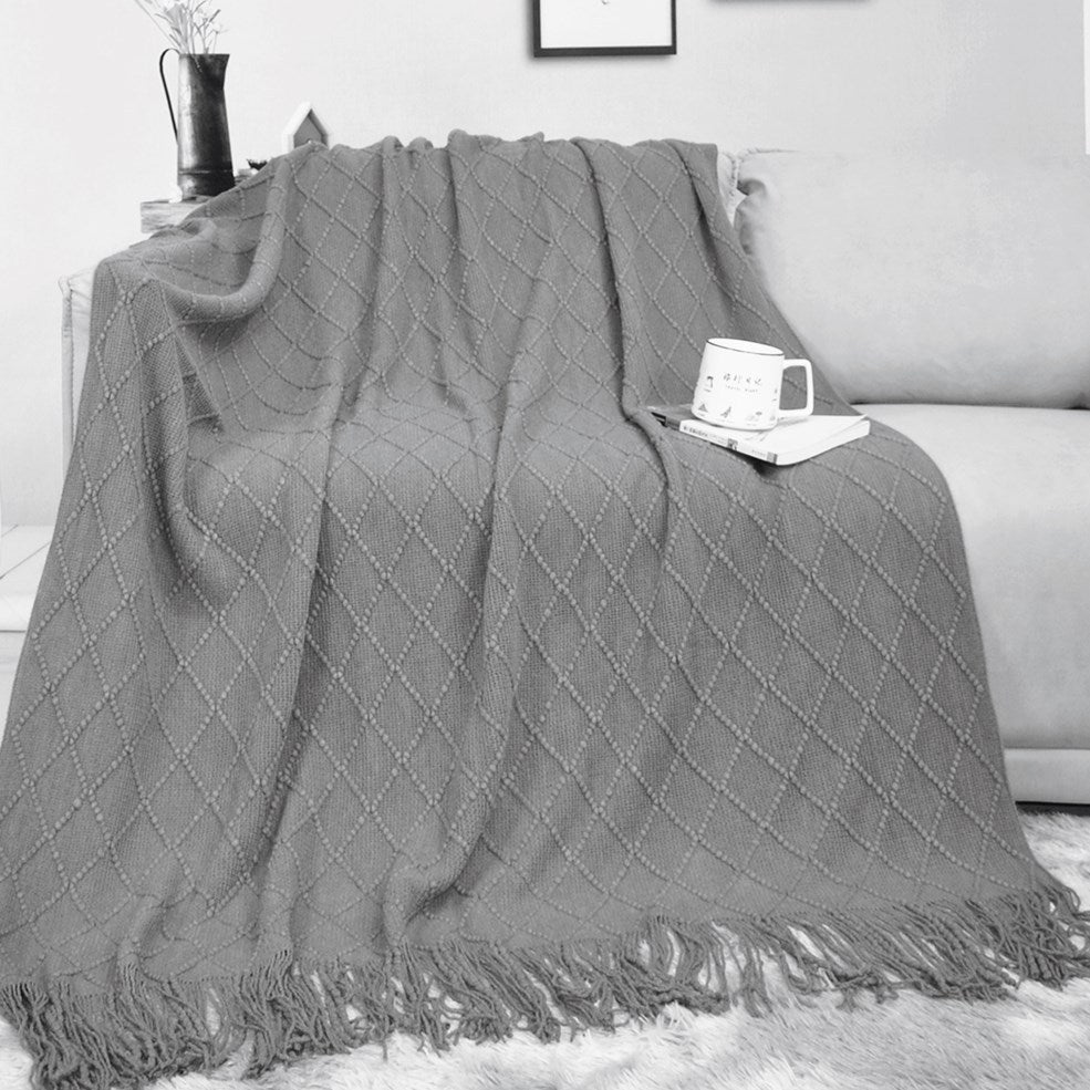 Knitted blanket