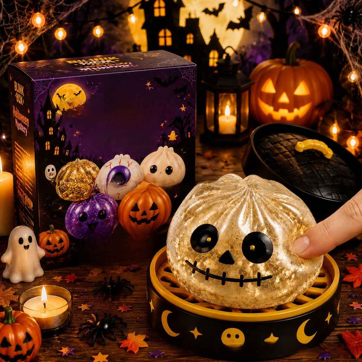 Halloween Squeeze Stress Relief Toy Gift Set