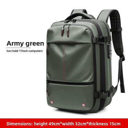 Men's Backpack Anti-Theft Computer Backpack Business Commuting Outdoor Travel Bag Vacuum Compression Backpack Customization