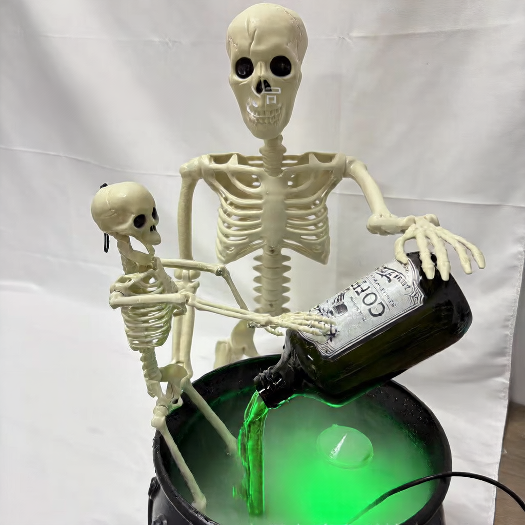 Halloween Decoration with Magic Floating Potion Bottle