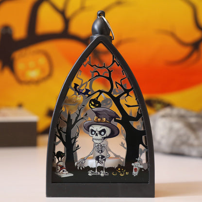Halloween Pumpkin Lanterns LED Handheld Lights for Kids Party Decorations