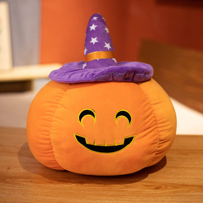 Halloween funny pumpkin pillow