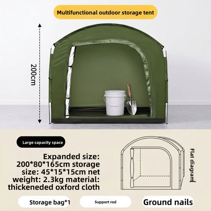Foldable Outdoor Storage Shelter