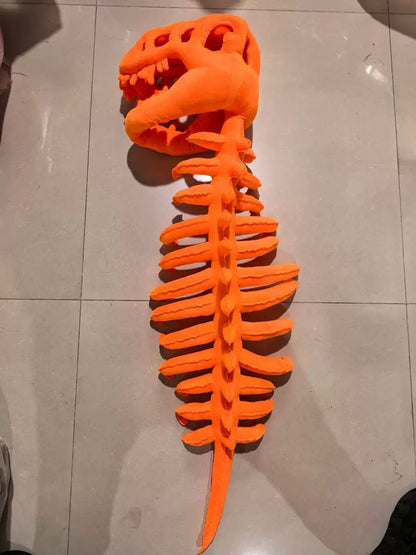 Cosplay Halloween Skeleton Sounding Plush Doll