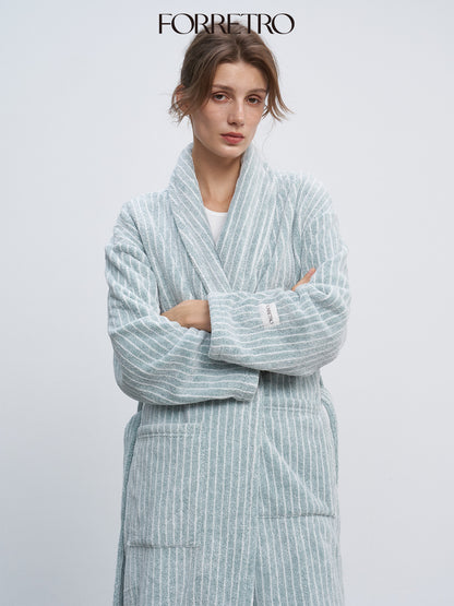 Autumn and Winter New Coral Fleece Casual Home Nightgown