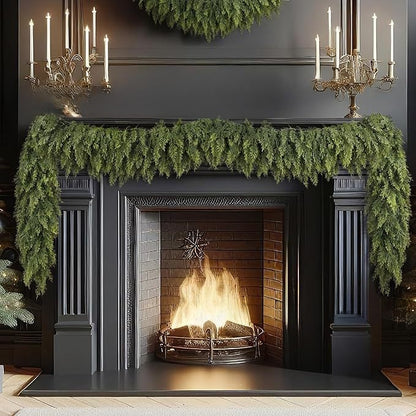 Cedar boughs for Christmas decoration