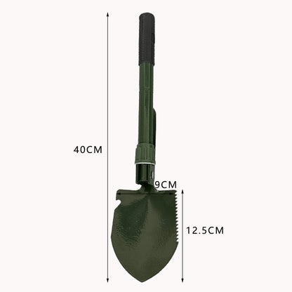 The outdoor multi-functional Arsenal shovel is foldable