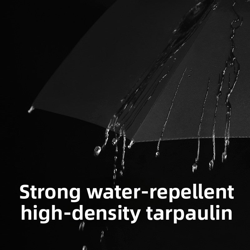 Folding umbrella for both weather and rain
