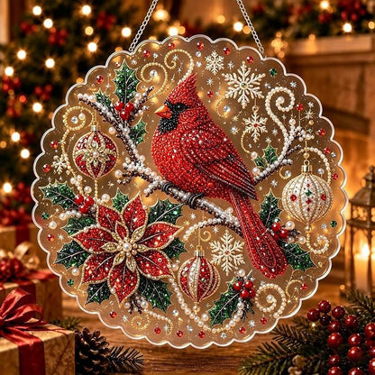 Christmas Diamond Painting Door Hanger