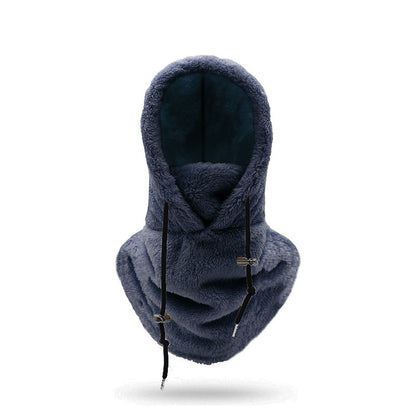 Winter Windproof Cycling Hat with Neck Scarf