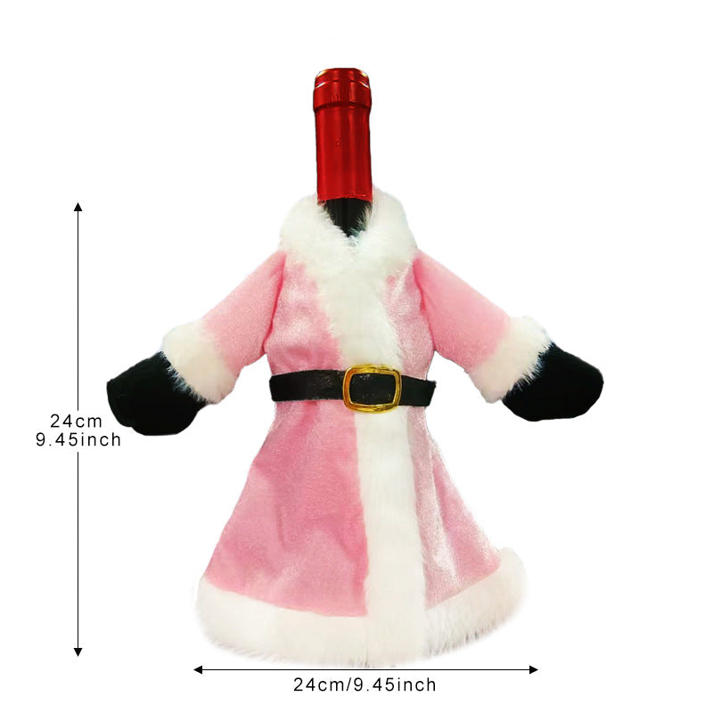 Christmas Wine Bottle Decoration Covers