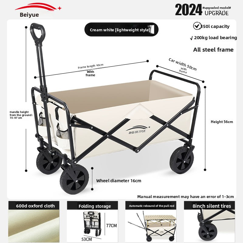 Foldable Outdoor Camping Cart