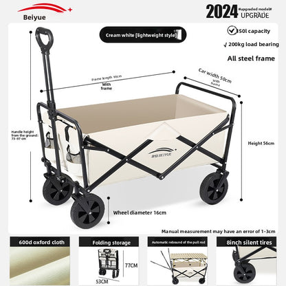 Foldable Outdoor Camping Cart