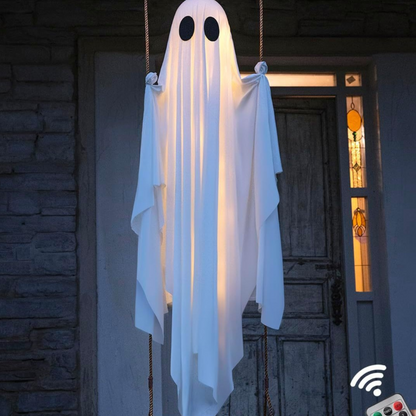 Glowing Swing Ghost Halloween Decoration Prop