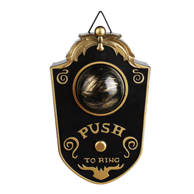 Halloween one-eyed doorbell decoration electric sound luminous eyeball doorbell