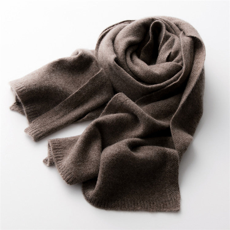 Pure Cashmere Scarf Unisex Winter Neck Warmer
