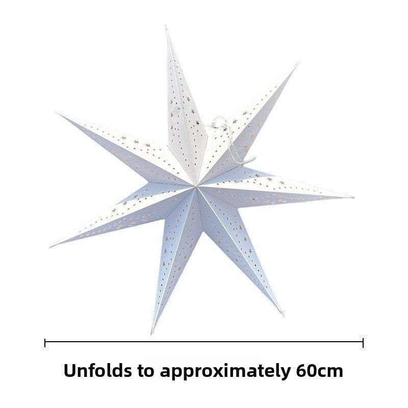Seven-Pointed Star Christmas Hanging Decoration