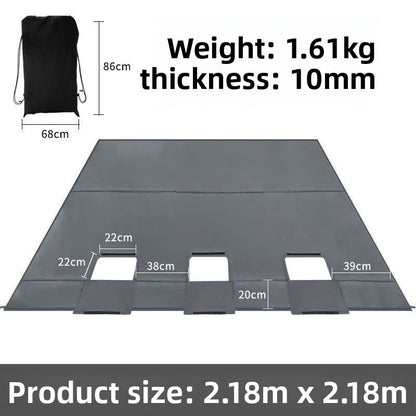 Outdoor fishing with cotton tent