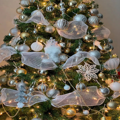 Glitter Mesh Roll Decoration