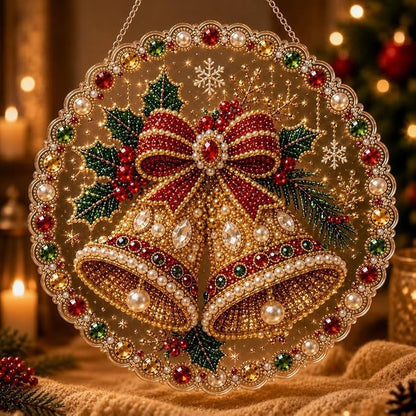 Christmas Diamond Painting Door Hanger