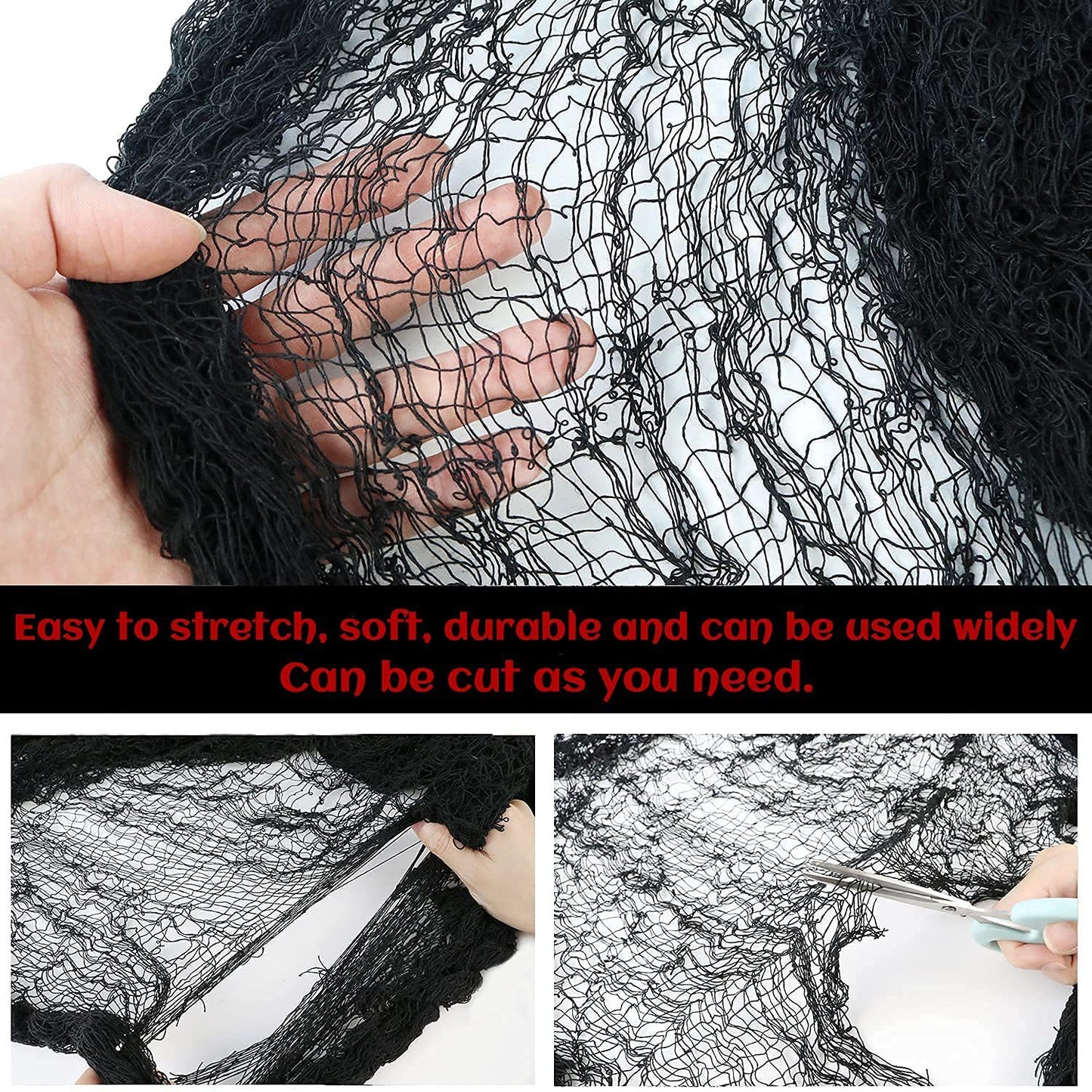 Halloween Decorative Gauze Cloth for Horror Atmosphere