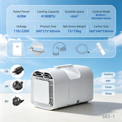 Portable Air Conditioner: New Outdoor Camping Tent Air Conditioner, Mobile and Standalone Mini Air Conditioner
