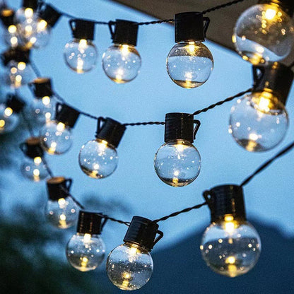 Solar LED Light String Outdoor Waterproof Decorative Camping Lights