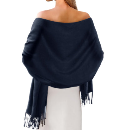Women's imitation cashmere shawl long scarf