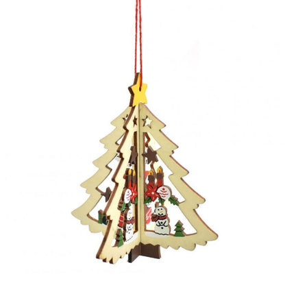 Christmas wooden decorations