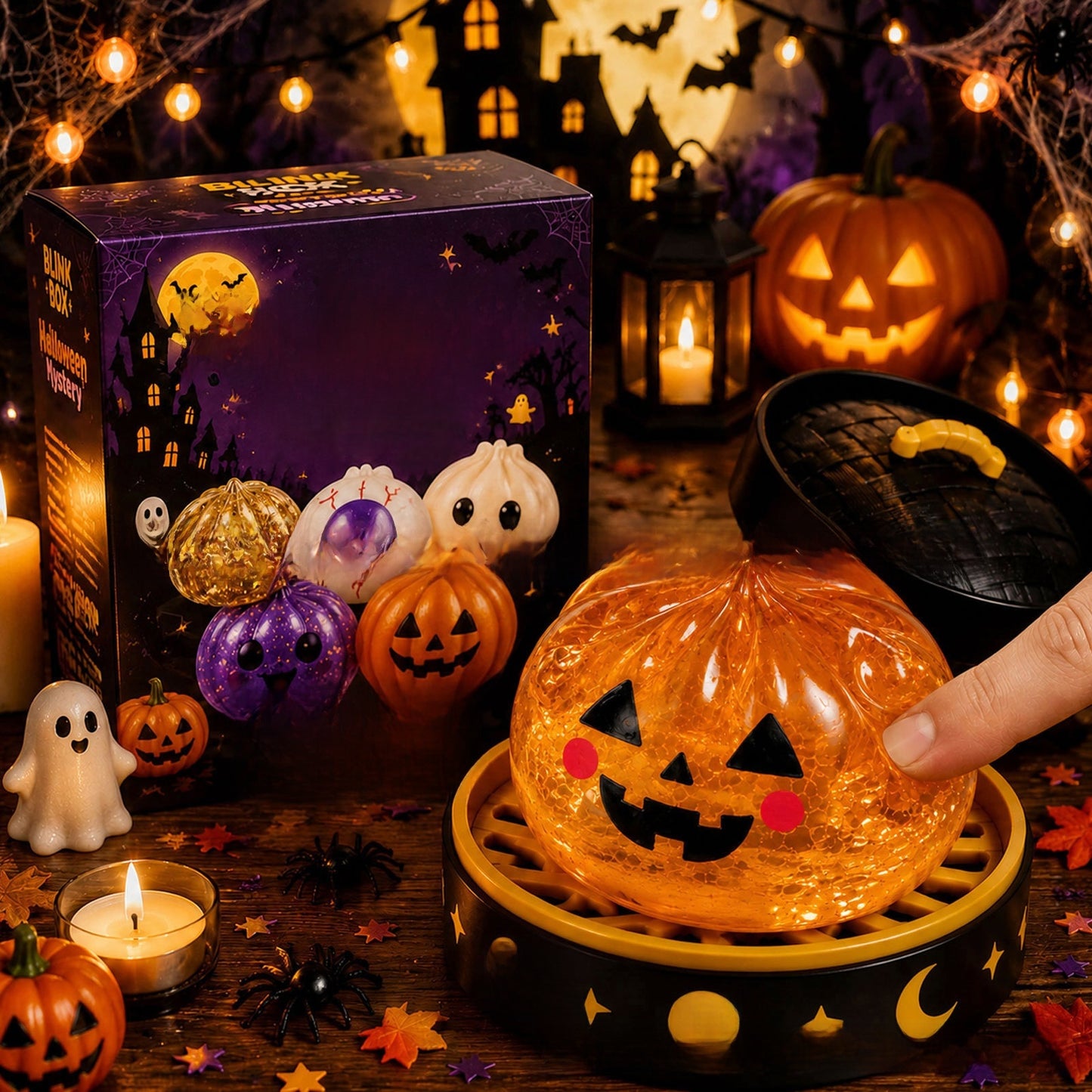 Halloween Squeeze Stress Relief Toy Gift Set
