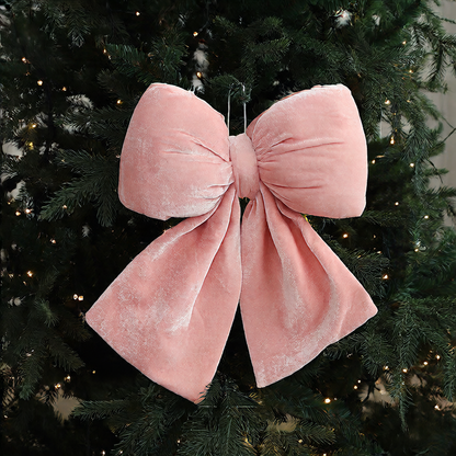 Christmas tree decorated with bowse