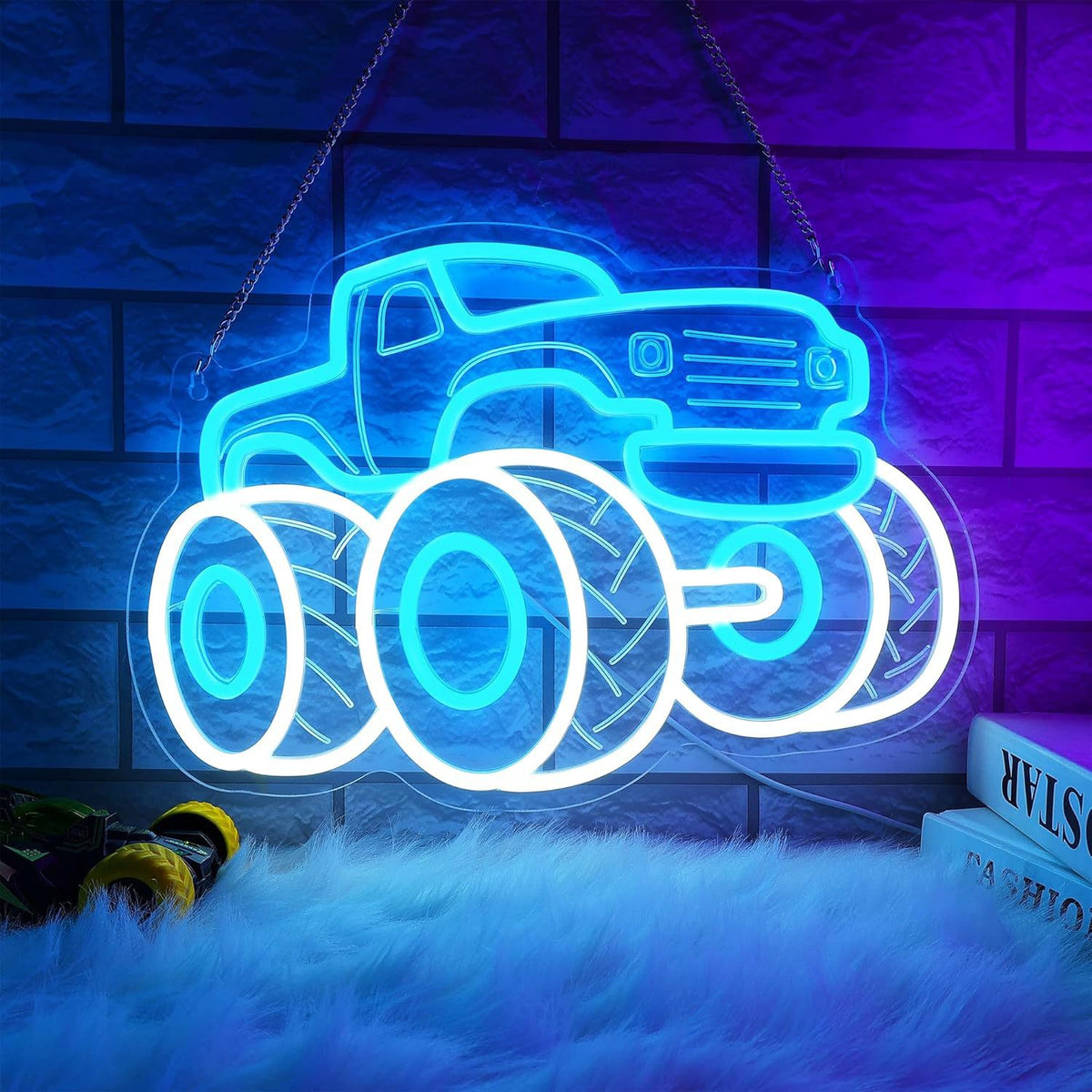Cartoon LED Neon Wall Light for Room Decoration
