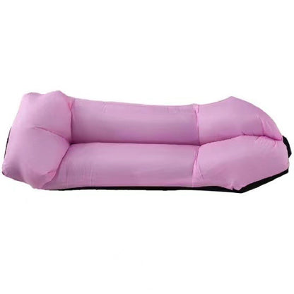 outdoor camping sleeping bag inflatable bed