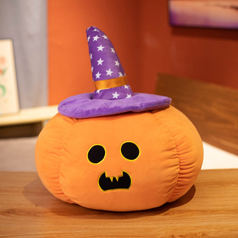 Halloween funny pumpkin pillow