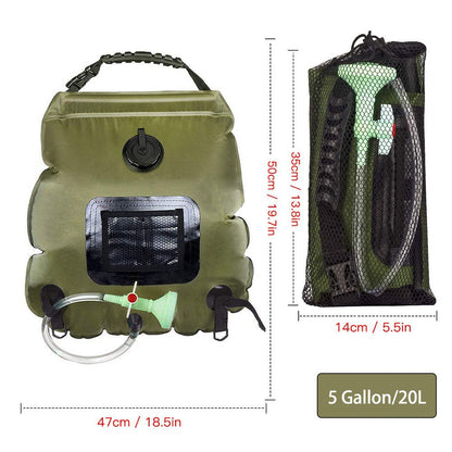 Portable Camping Shower Bag – Solar Shower for Outdoor Camping