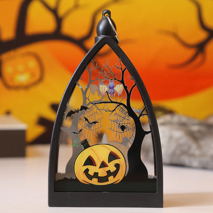 Halloween Pumpkin Lanterns LED Handheld Lights for Kids Party Decorations