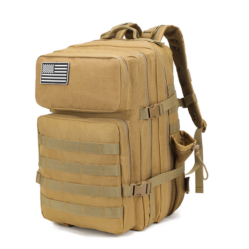 Outdoor Tactical Large Capacity Backpack with Side Pockets