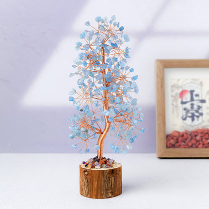 Natural Crystal Tree Decoration for Home and Gifts