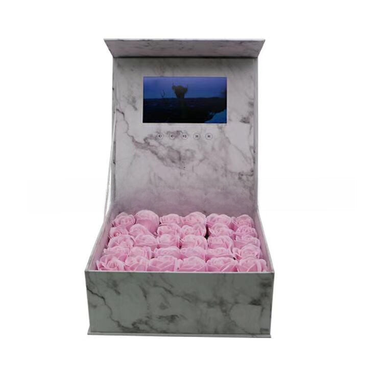LCD Video Rose Gift Box