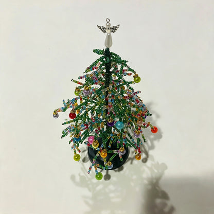 DIY Beaded Christmas Tree Kit with Lights