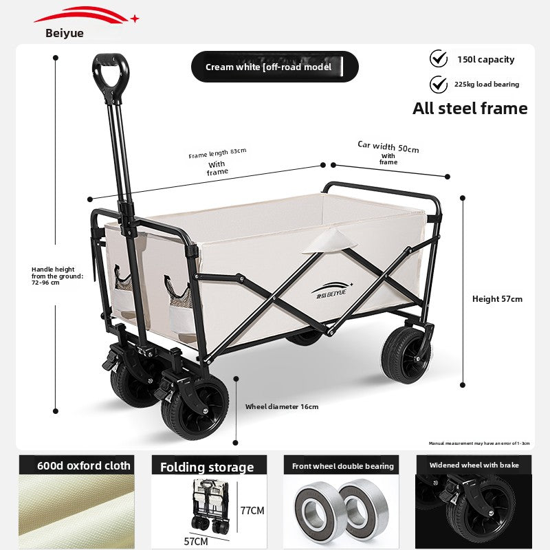 Foldable Outdoor Camping Cart