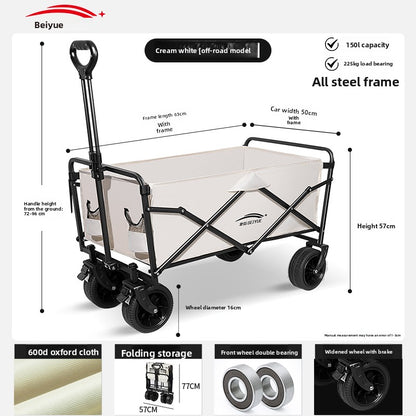 Foldable Outdoor Camping Cart