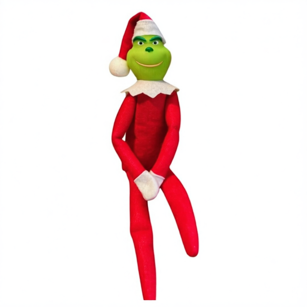 Christmas Elf Plush Doll Holiday Decoration