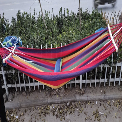 Portable Outdoor Canvas Hammock